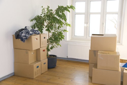 Clapham moving truck arranged for residential and business transport
