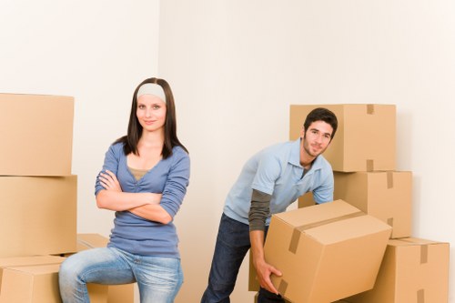 Secure storage and moving logistics for house removals in Clapham