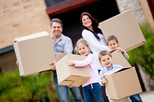 Safe and insured Clapham removals team protecting belongings during transit