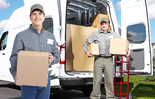 Office furniture pick-up and disposal in Clapham