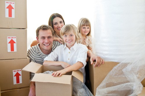 Local moving team supporting a Clapham house move