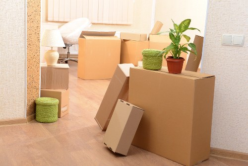 Professional furniture collection in a Clapham flat
