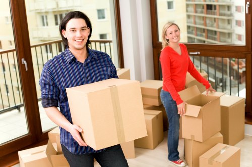Experienced movers managing a relocation in South West London