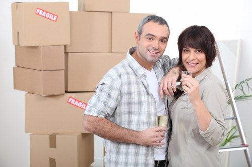 Packing and loading belongings for same day removals in Clapham